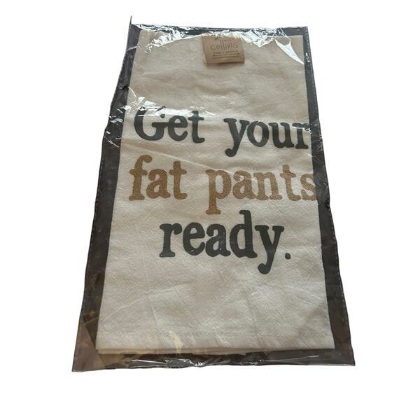 Get Your Fat Pants Ready Tea Towel - Picture 1 of 2